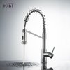 Kibi Lodi Single Handle Pull Down Kitchen Sink Faucet KKF2004CH